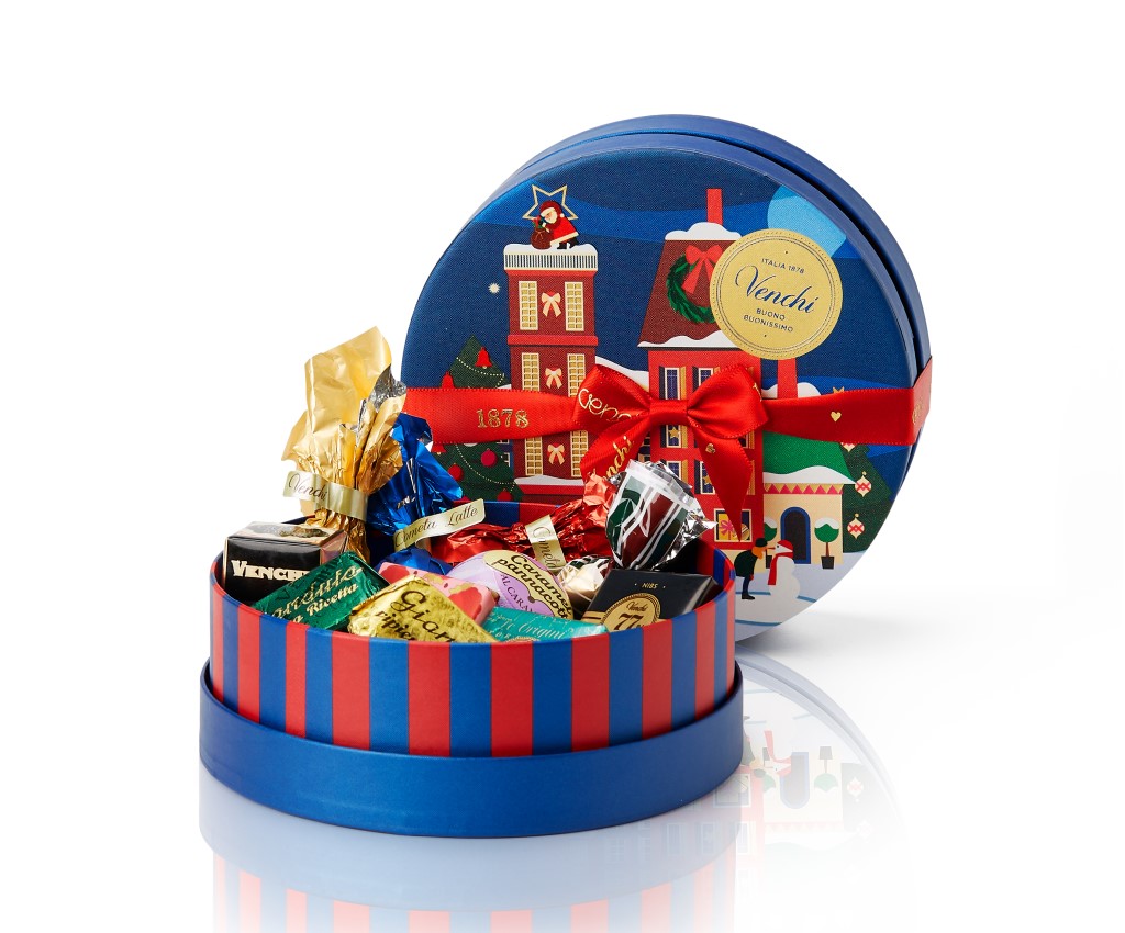 聖誕巧克力圓形小禮盒 15粒裝